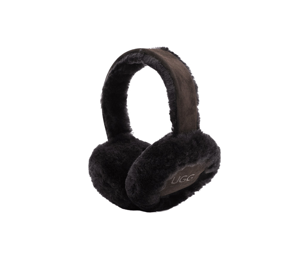 AUSTRALIAN SHEPHERD® Adjustable Sheepskin Wool Connie Earmuff