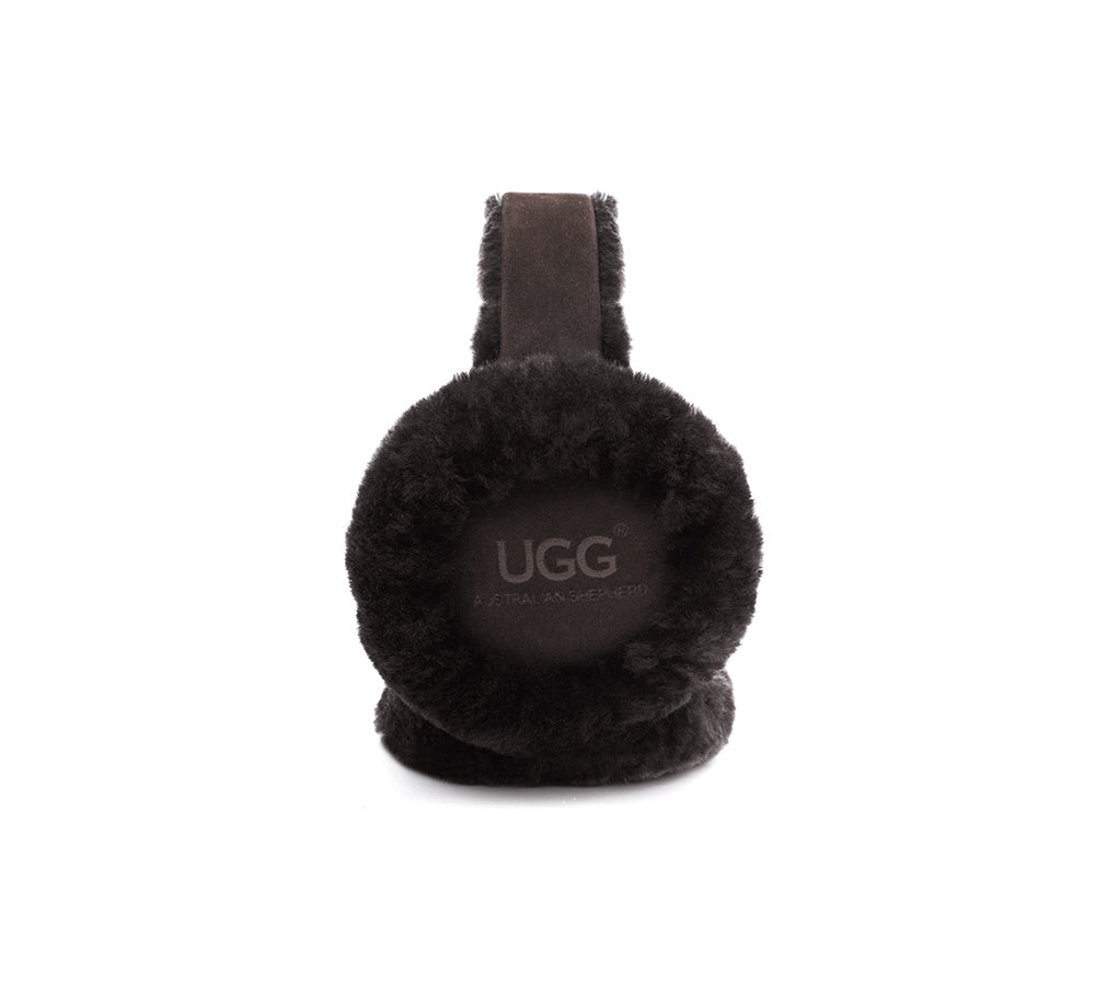 AUSTRALIAN SHEPHERD® Adjustable Sheepskin Wool Connie Earmuff