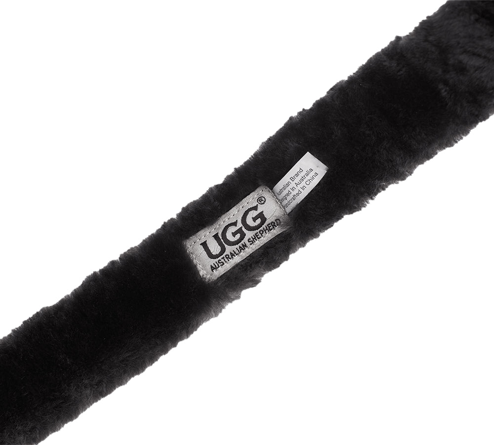 AUSTRALIAN SHEPHERD® Adjustable Sheepskin Wool Connie Earmuff