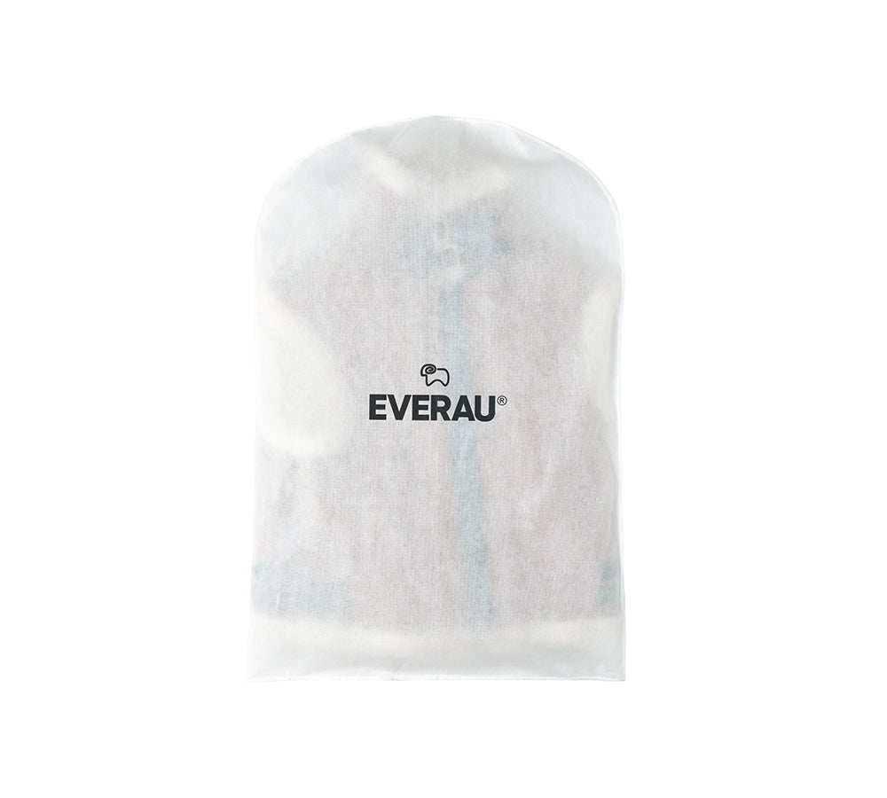 EVERAU® Fluffy Sheepskin Wool Zip Sleeveless Vest Dale