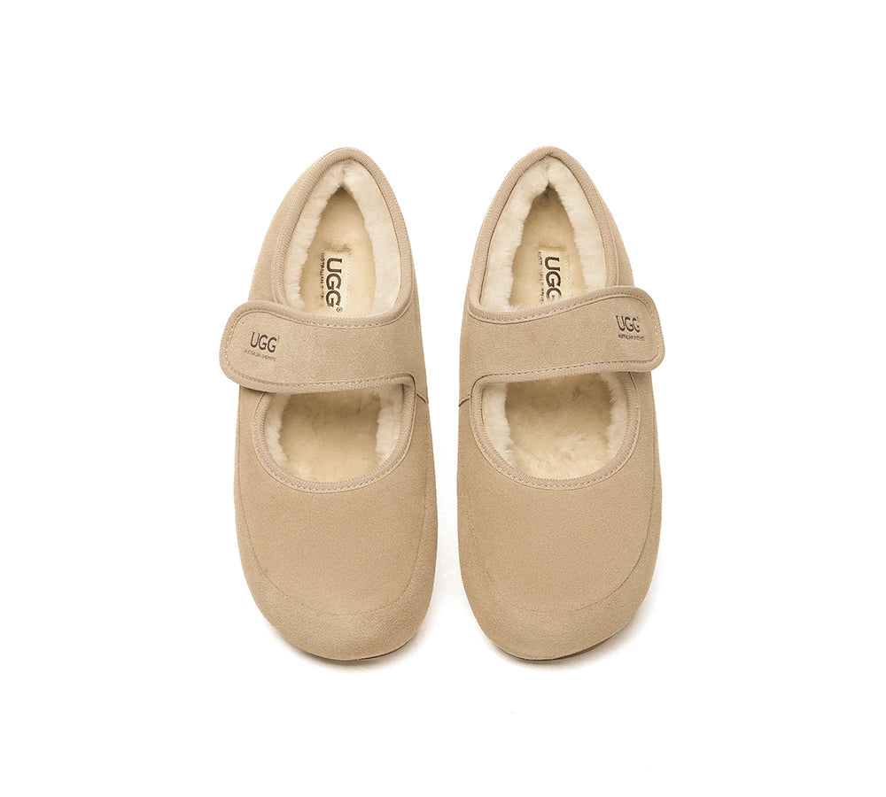 AUSTRALIAN SHEPHERD® UGG Slippers Sheepskin Wool Adjustable Strap Millie UGG AUSTRALIAN SHEPHERD