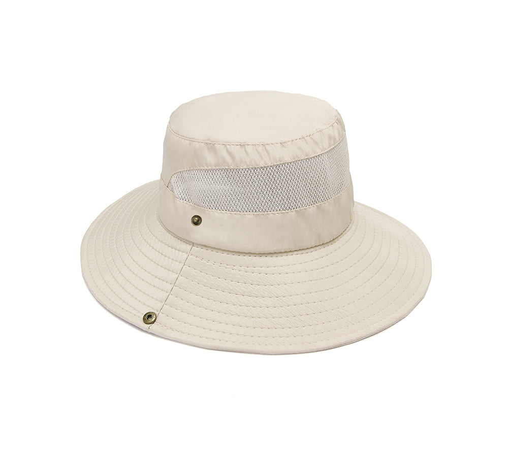 Accessories - Breathable Wide Brim Bucket Hat