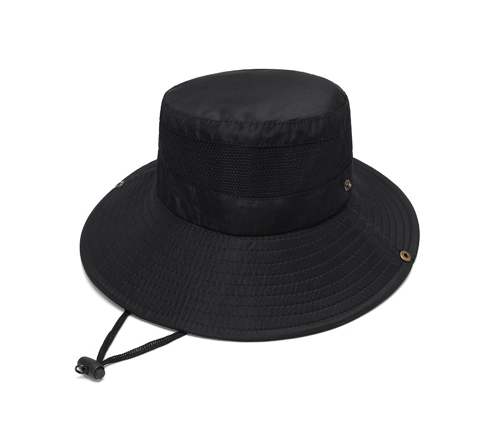 Accessories - Breathable Wide Brim Bucket Hat
