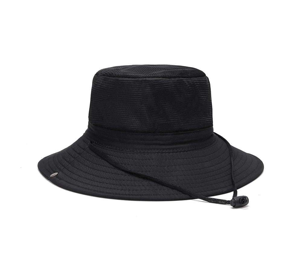 Accessories - Breathable Wide Brim Bucket Hat