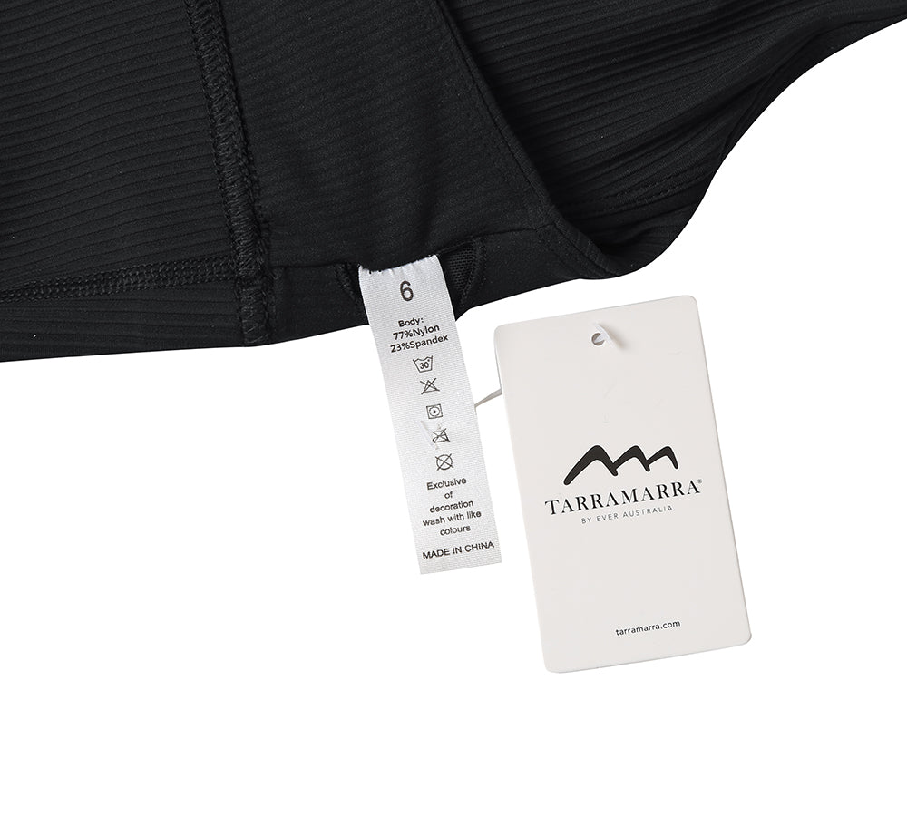 Apparel - Criss-cross Back Flow Ribbed Sports Bra