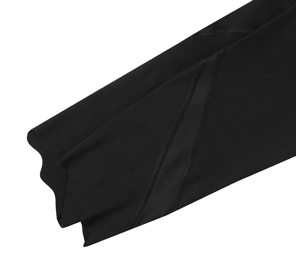 Apparel - High-Rise Scalloped Hem 7/8 Crop Flow Active Legging