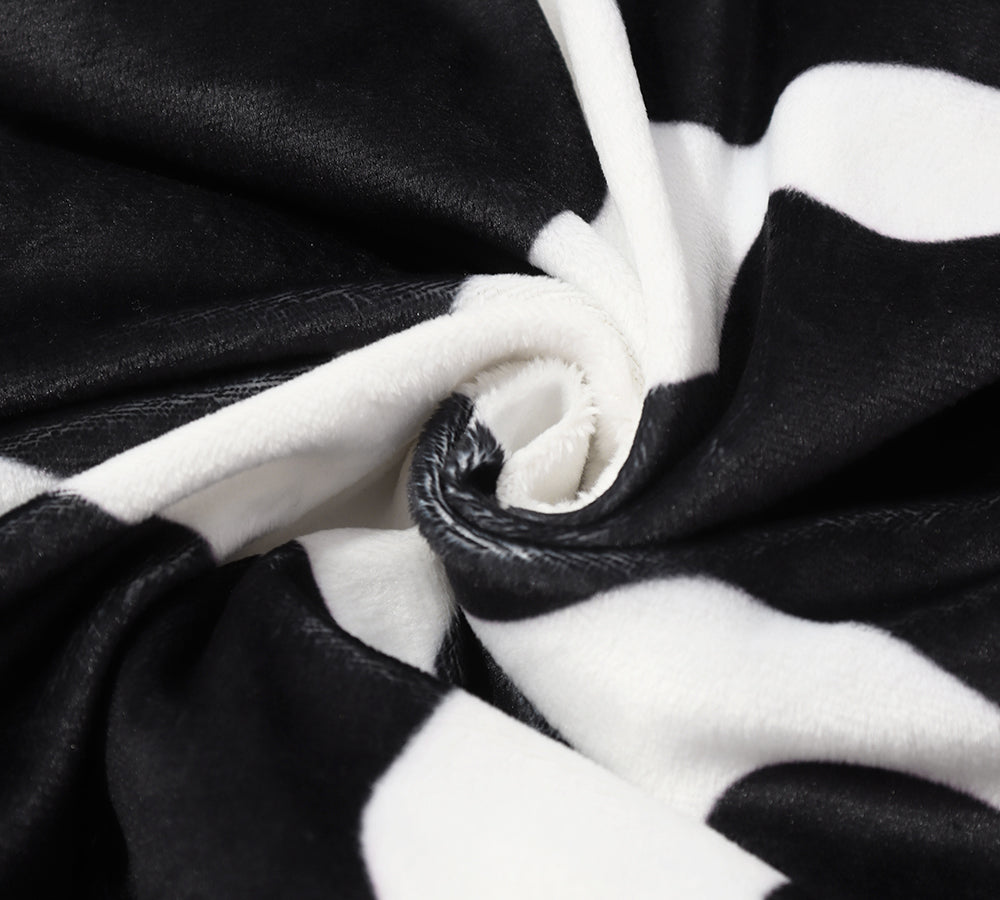 Apparel - Reversible Hoodie Blanket Unisex Cow Print