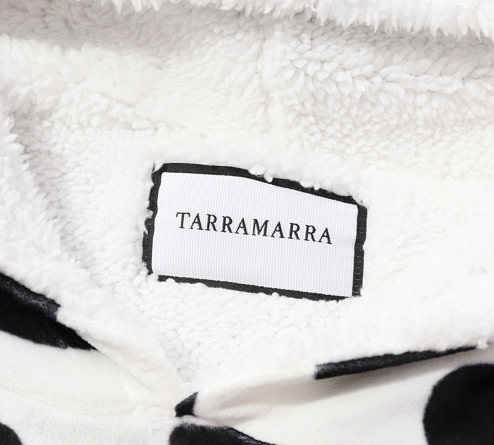 Apparel - Reversible Hoodie Blanket Unisex Cow Print
