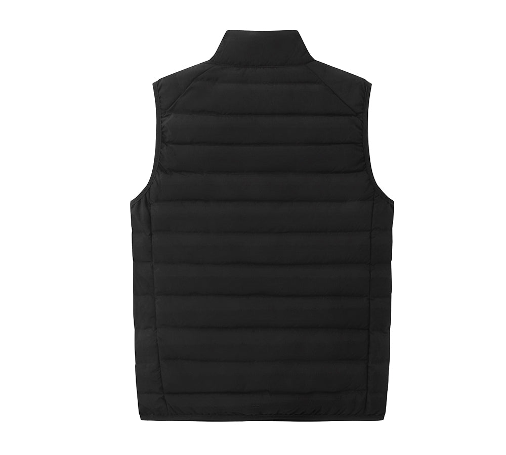 Apparel - Ultra-Light White Duck Down Vest Men Bowen Vest