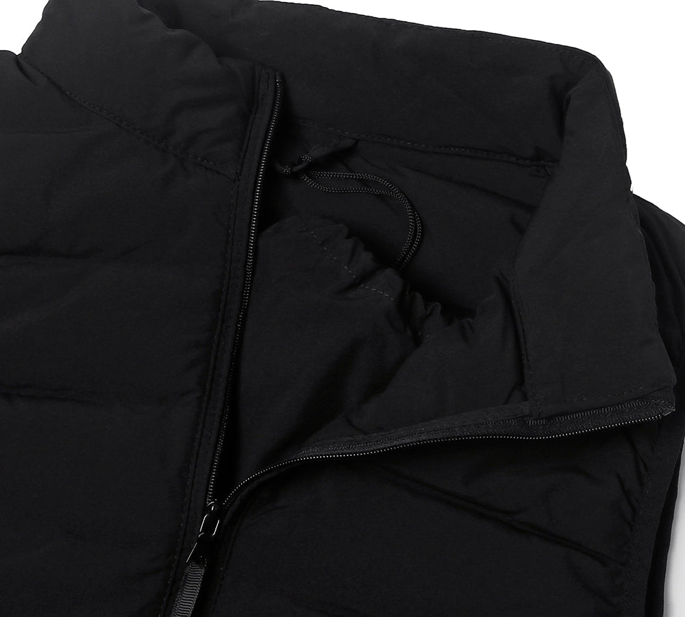 Apparel - Ultra-Light White Duck Down Vest Men Bowen Vest