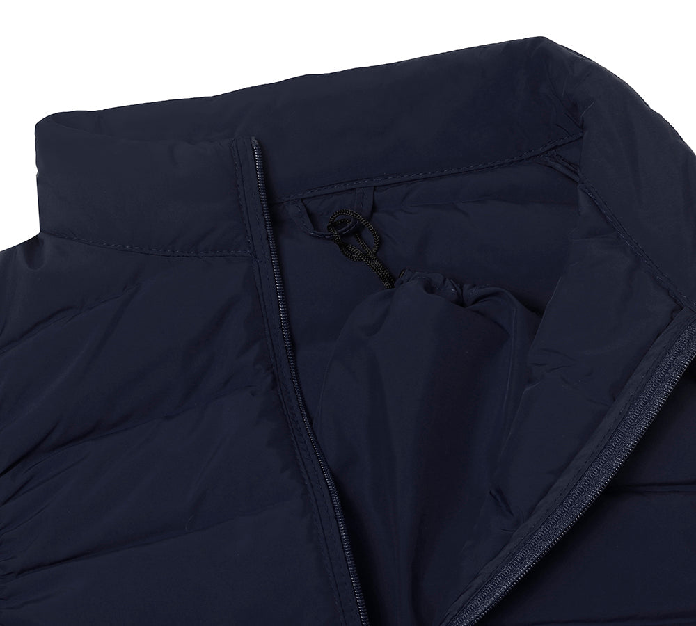 Apparel - Ultra-Light White Duck Down Vest Men Bowen Vest
