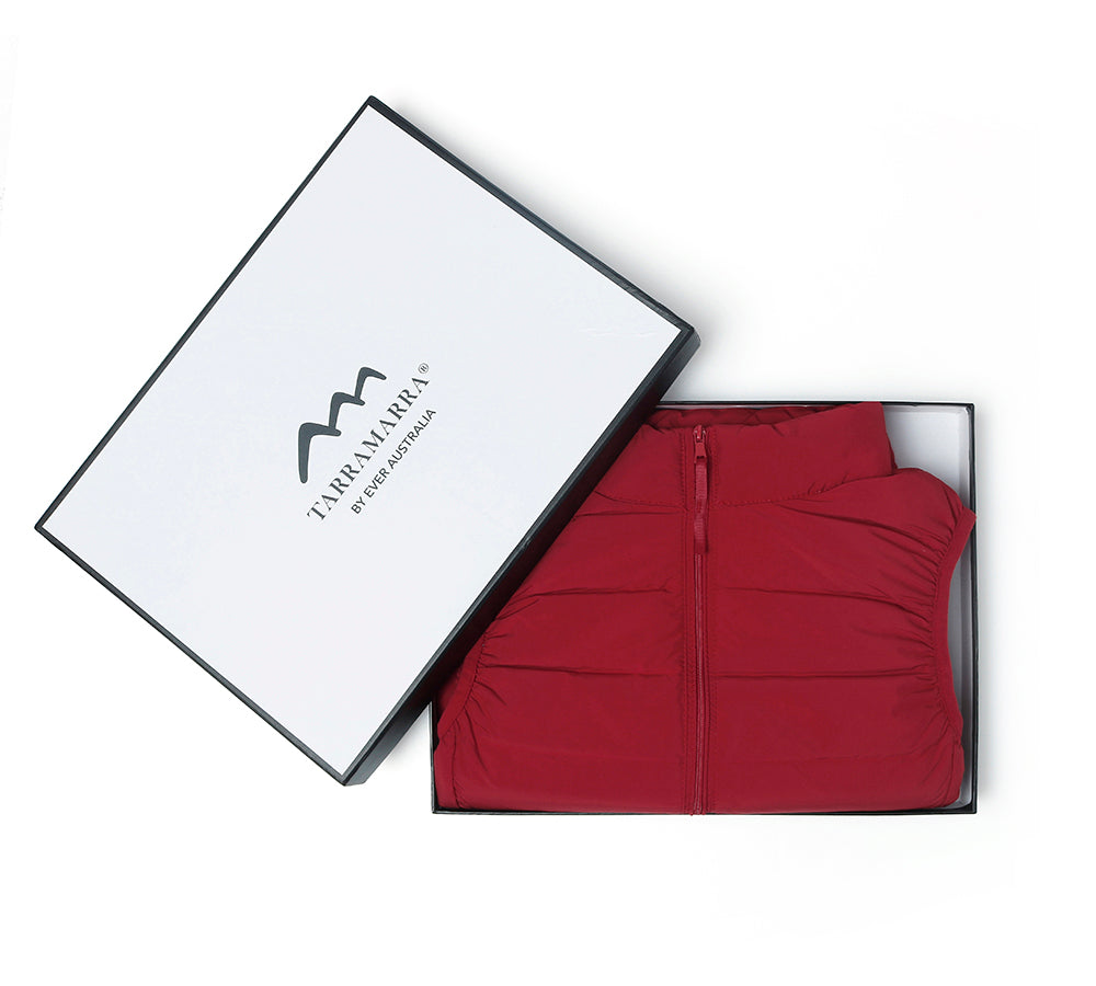 Apparel - Ultra-Light White Duck Down Vest Men Bowen Vest