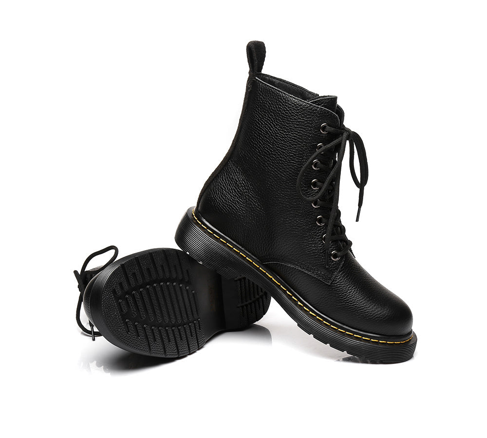 Fashion Boots - AS UGG Zip Up Chunky Boots Belen