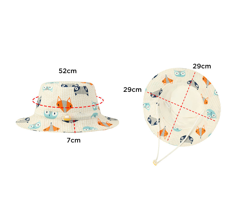Hats - Kids Sun Protection Cap Bucket Hat
