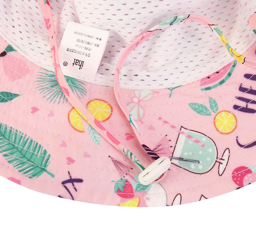 Hats - Kids Sun Protection Cap Bucket Hat