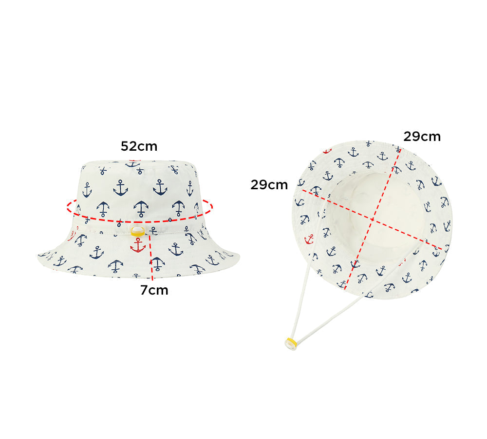 Hats - Kids Sun Protection Cap Bucket Hat
