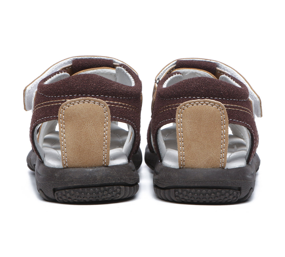 Kids Shoes - Kids Hook And Loop Roma Easy Walk Sandals