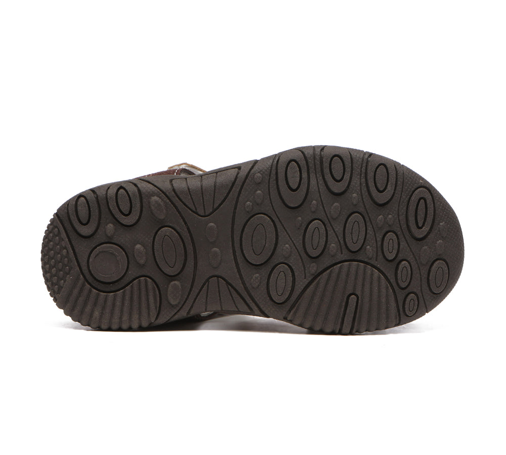 Kids Shoes - Kids Hook And Loop Roma Easy Walk Sandals