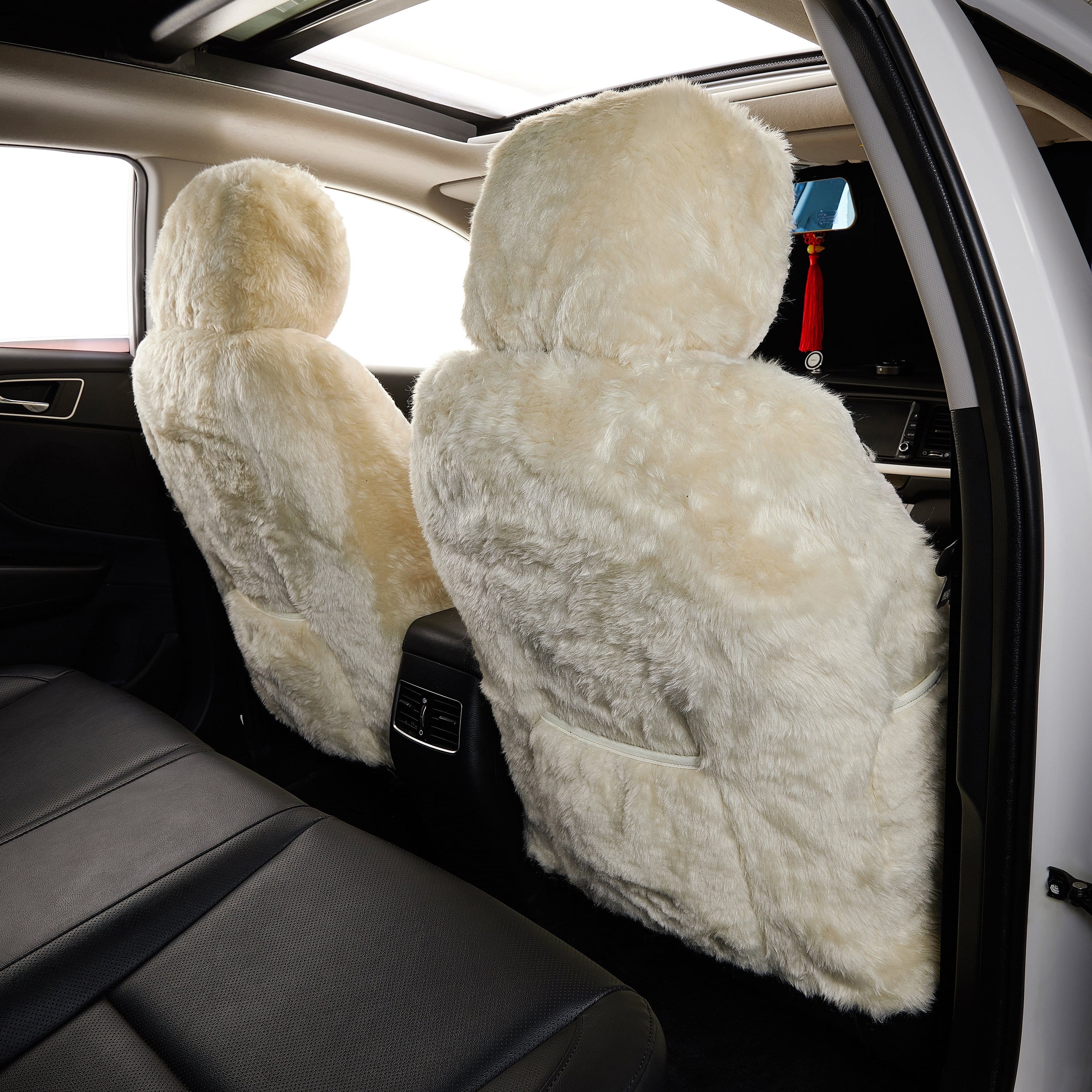 TARRAMARRA® Sheepskin Car Seat Covers Tarramara Twin Pack