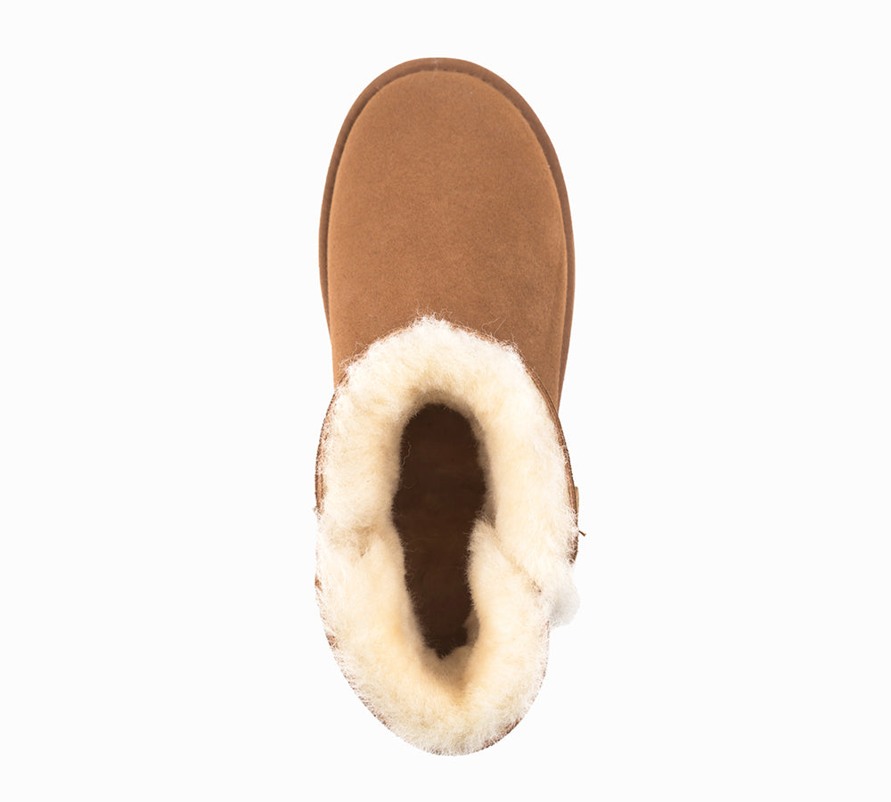 UGG Boots - UGG Classic Mini Button Women Boots UGG EXPRESS Selected