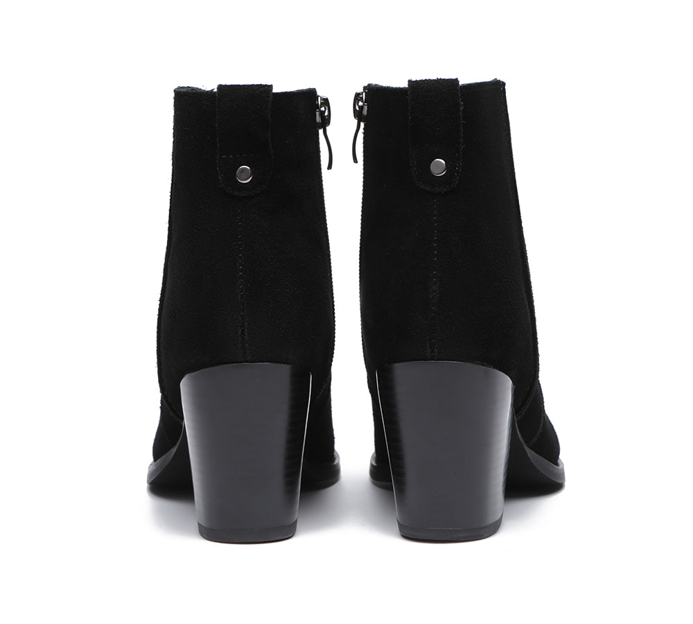 TARRAMARRA® Ankel Leather Heel Boots Women Velora