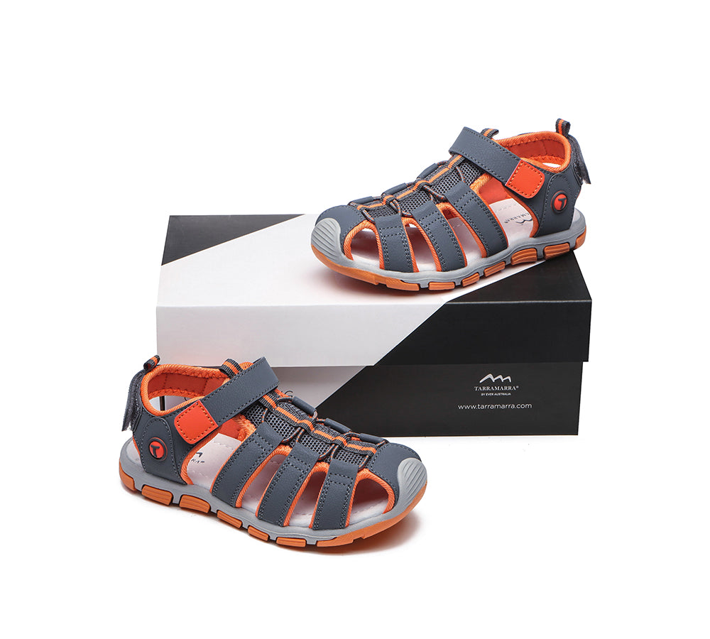 TARRAMARRA® Kids Hook and Loop Roma Sporty Kids Sandals