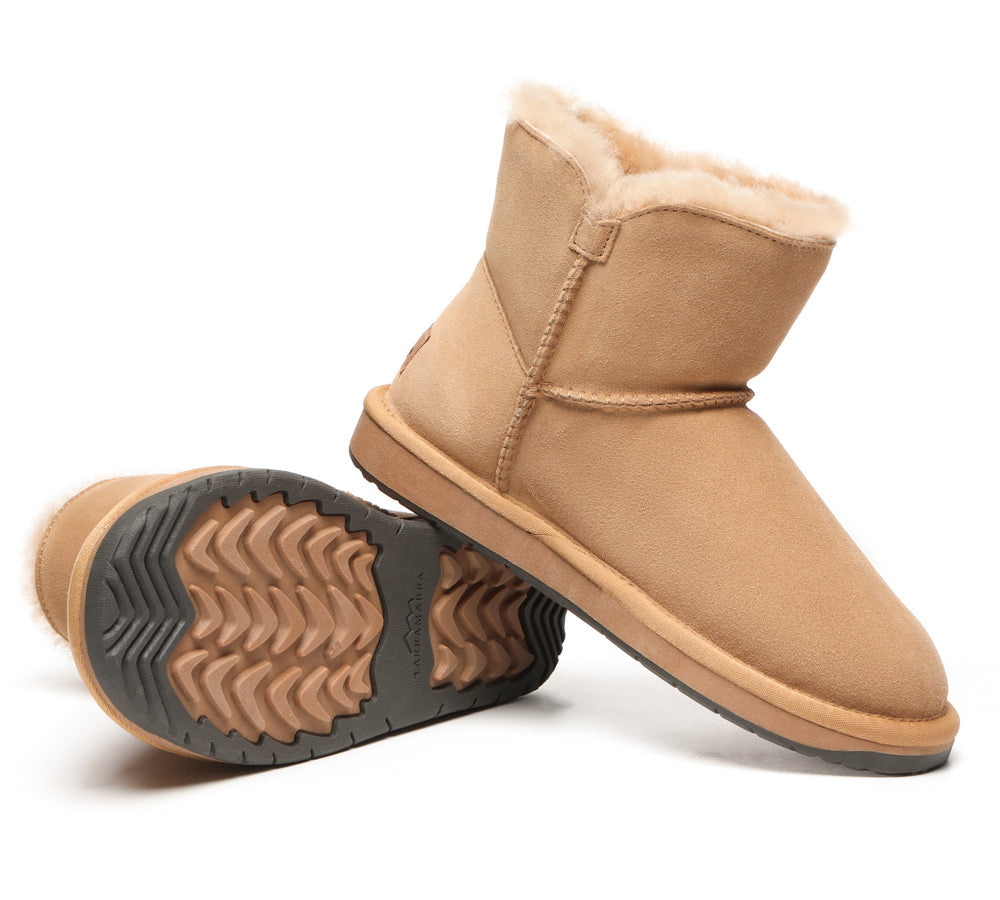 TARRAMARRA® Premium Australian Sheepskin Boots Unisex Mini Button Plus