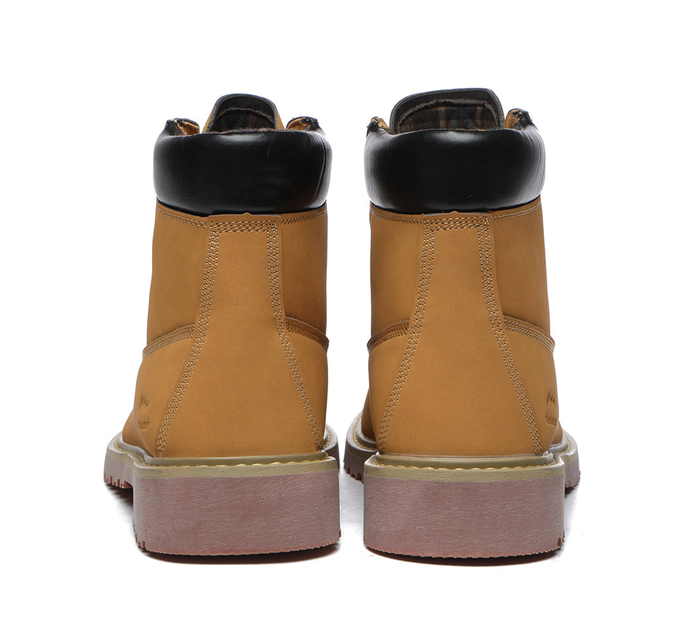 TARRAMARRA® Men Lace Up Chunky Work Boots Jaden