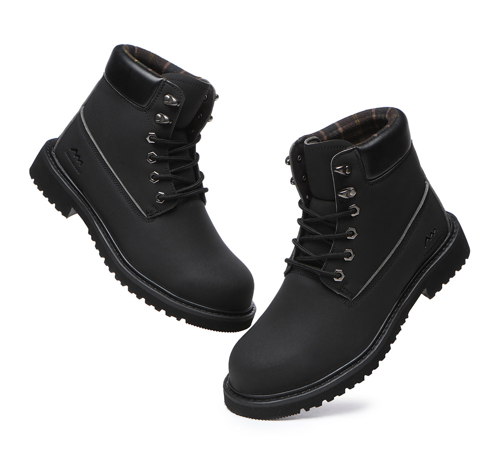 TARRAMARRA® Men Lace Up Chunky Work Boots Jaden