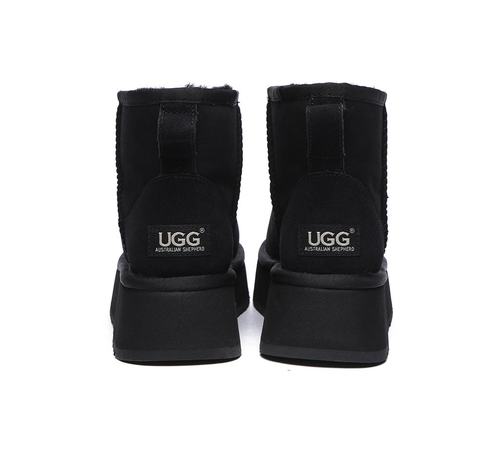 AUSTRALIAN SHEPHERD® Ugg Mini Platform Ugg Boots Thick Bottom Mini Classic