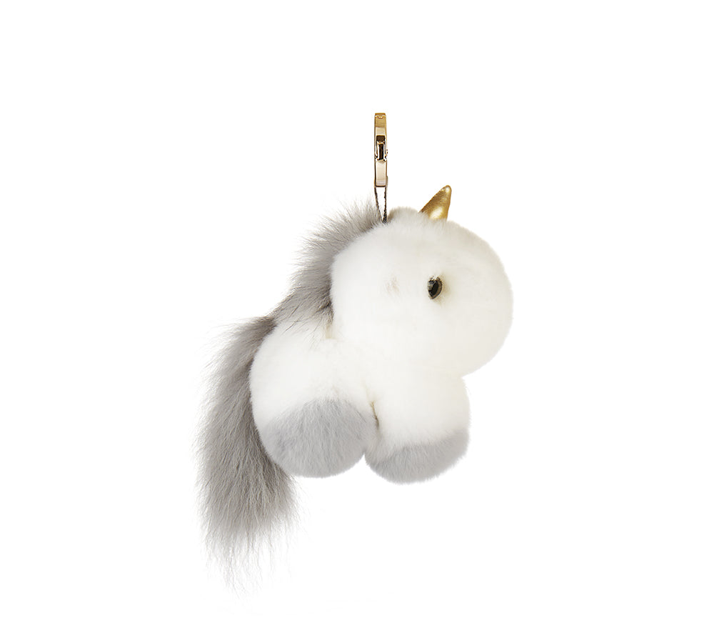 TARRAMARRA® Fluffy Unicorn Keyring