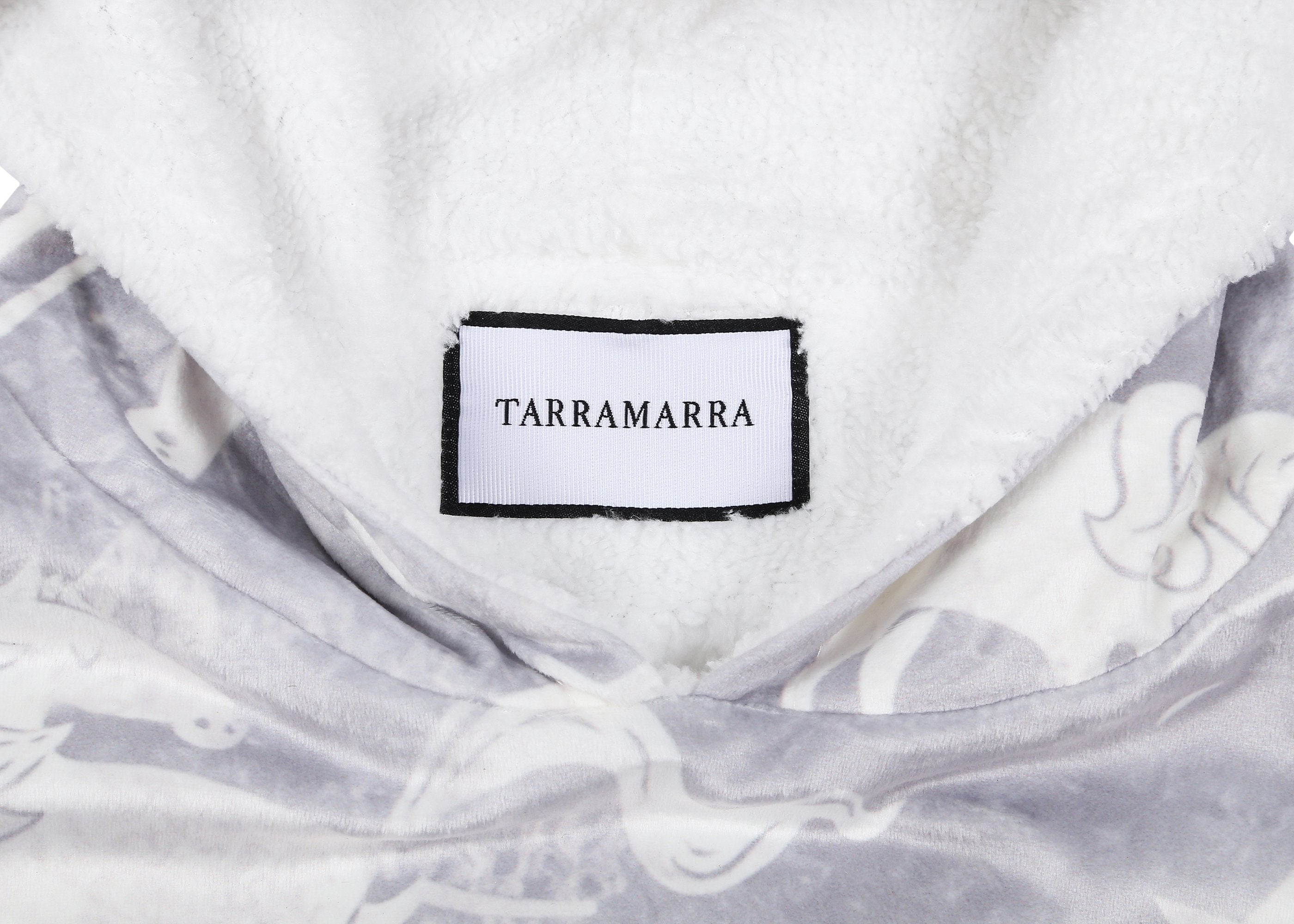 TARRAMARRA® Women And Men Reversible Hoodie Blanket