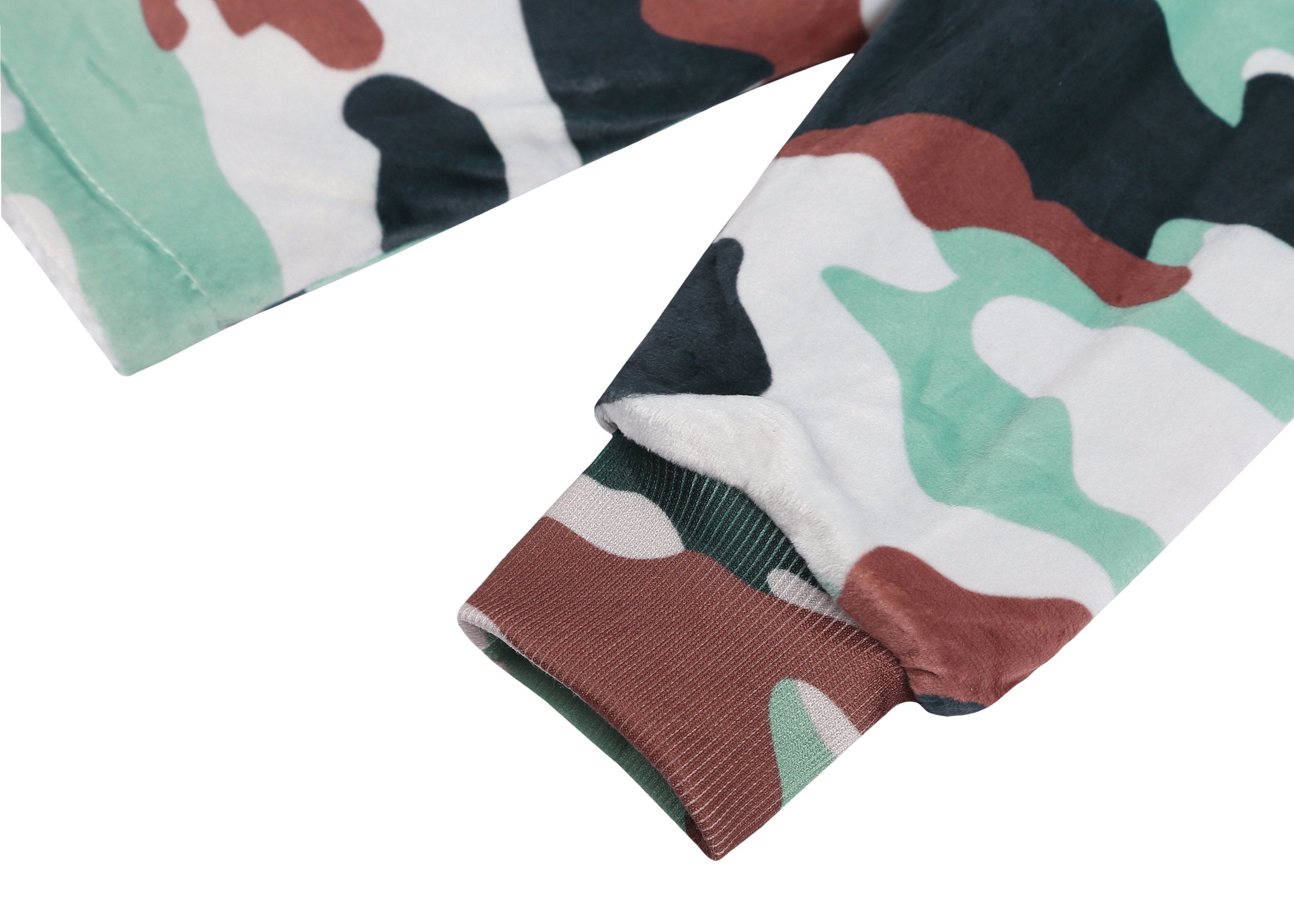 TARRAMARRA® Kids Reversible Hoodie Blanket Camouflage Pattern