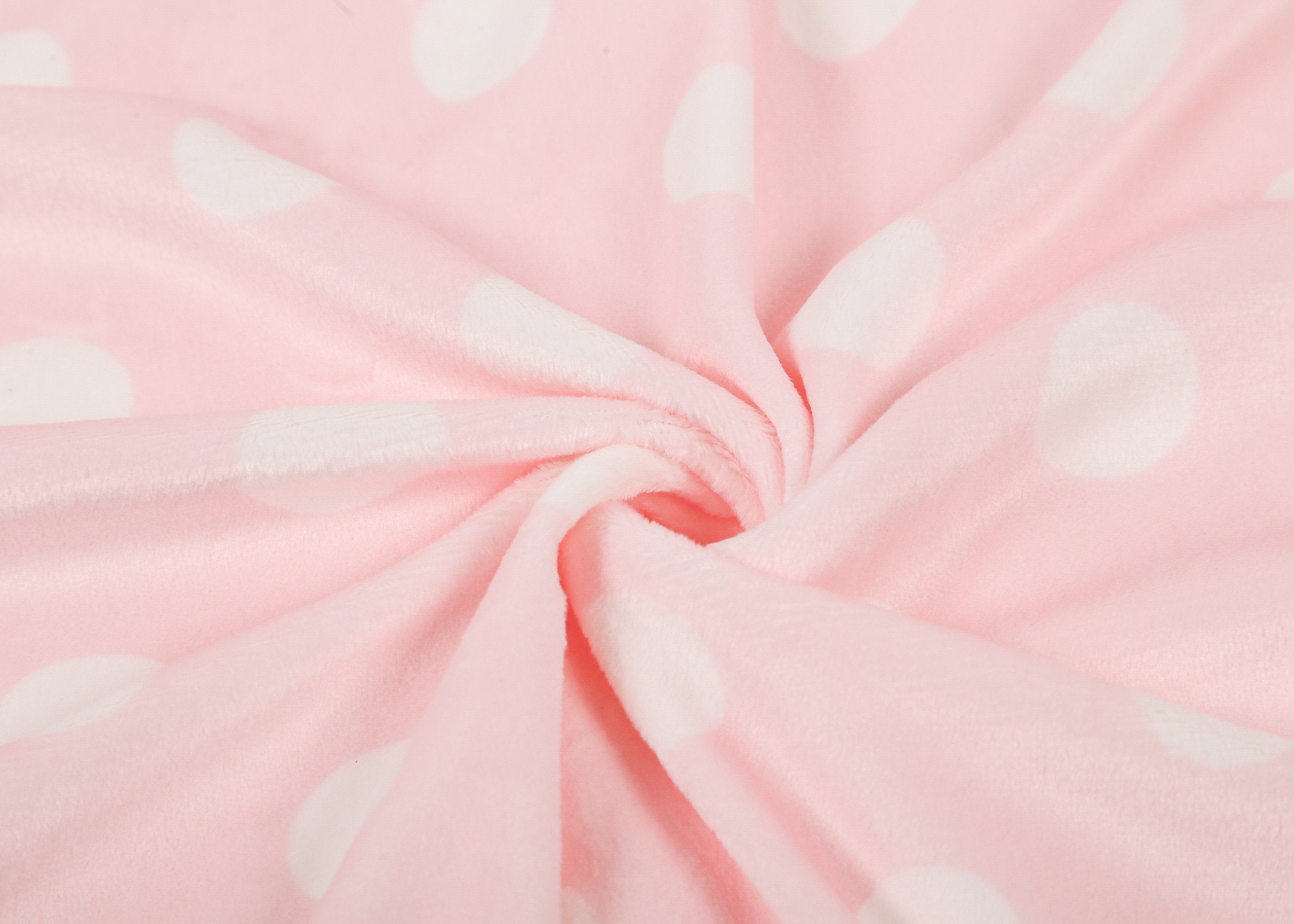 TARRAMARRA® Kids Reversible Hoodie Blanket Pink Polka Dot