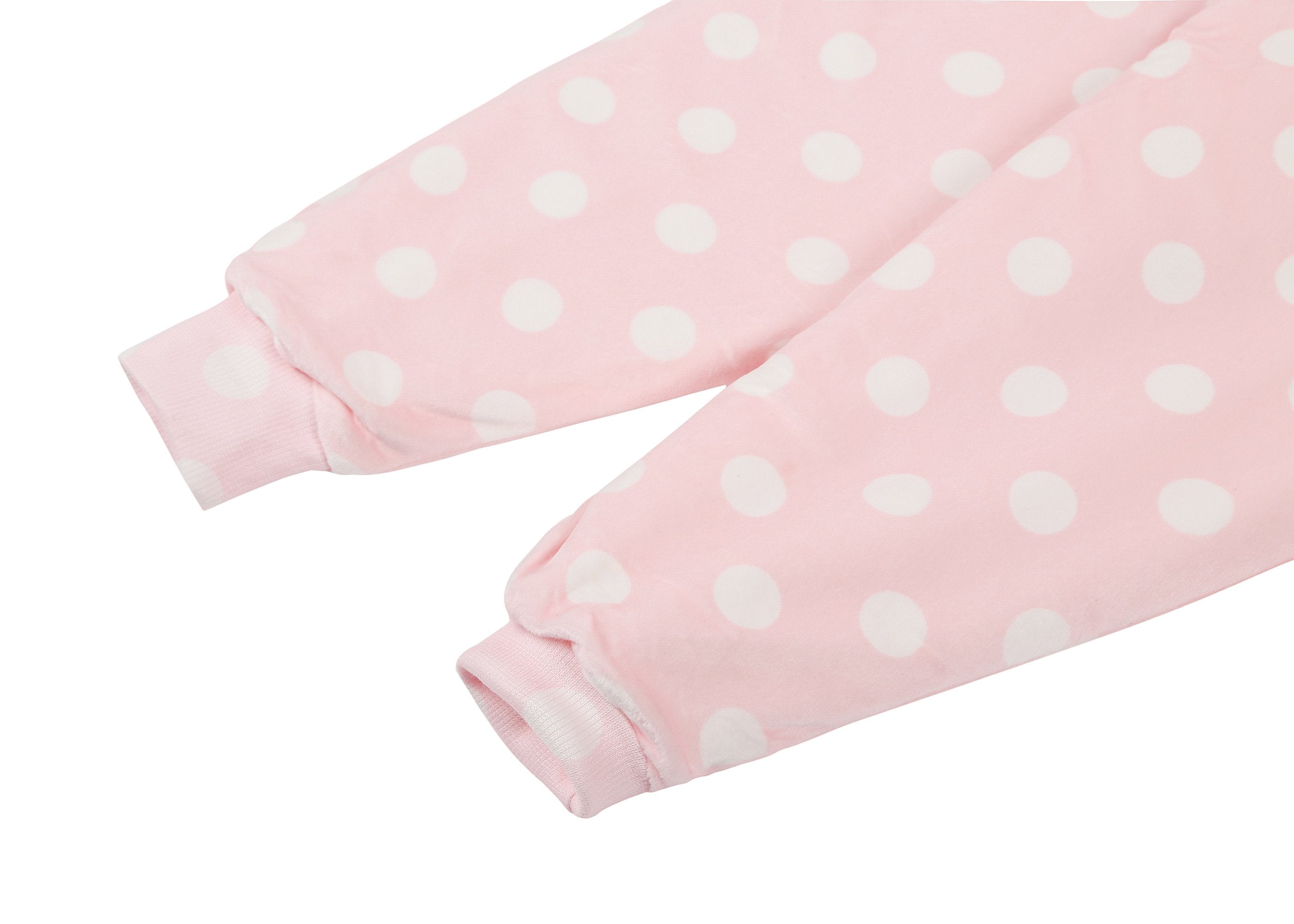 TARRAMARRA® Kids Reversible Hoodie Blanket Pink Polka Dot