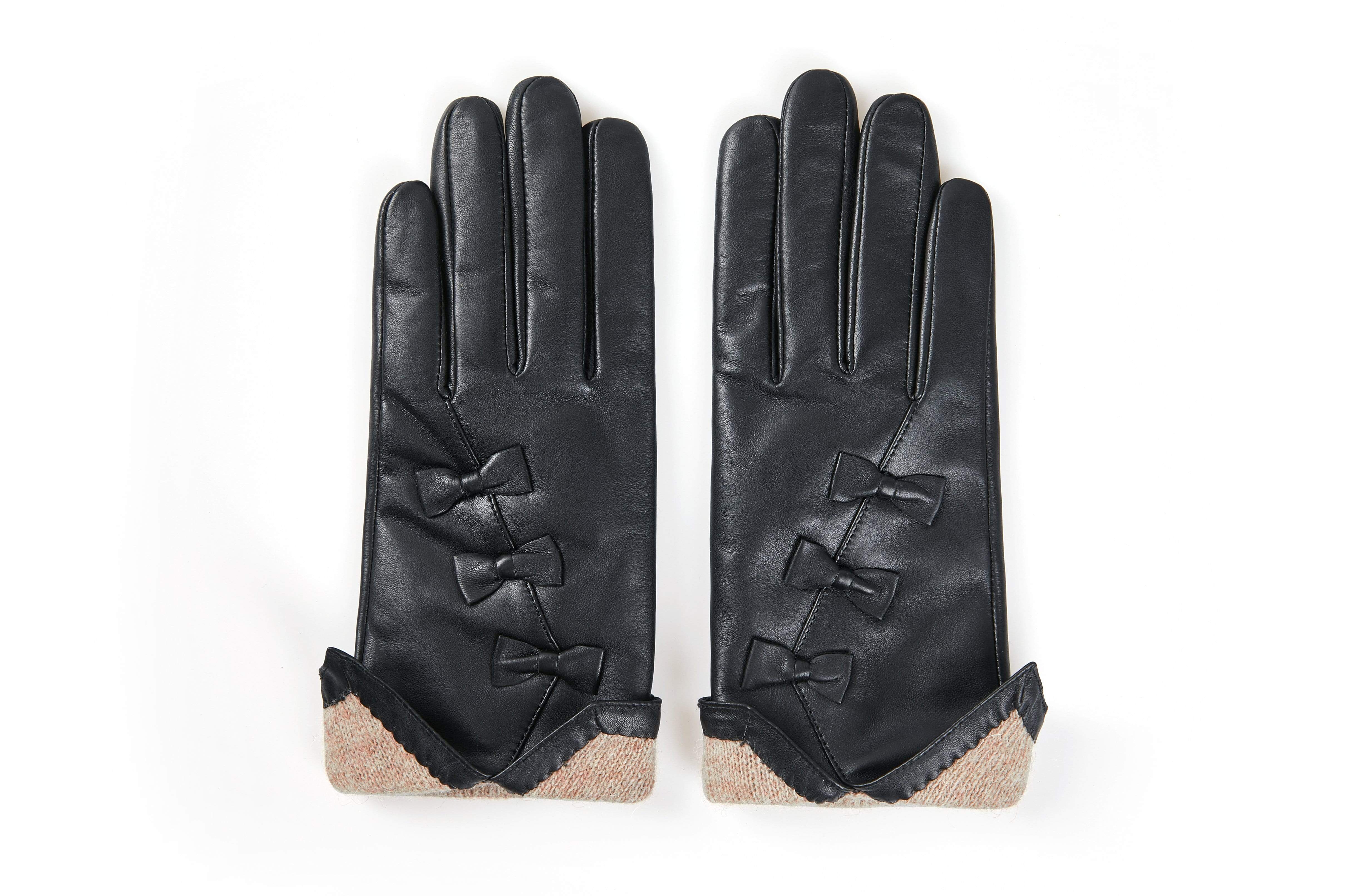 AUSTRALIAN SHEPHERD® Sheepskin Wool Ladies Leather Gloves Belinda