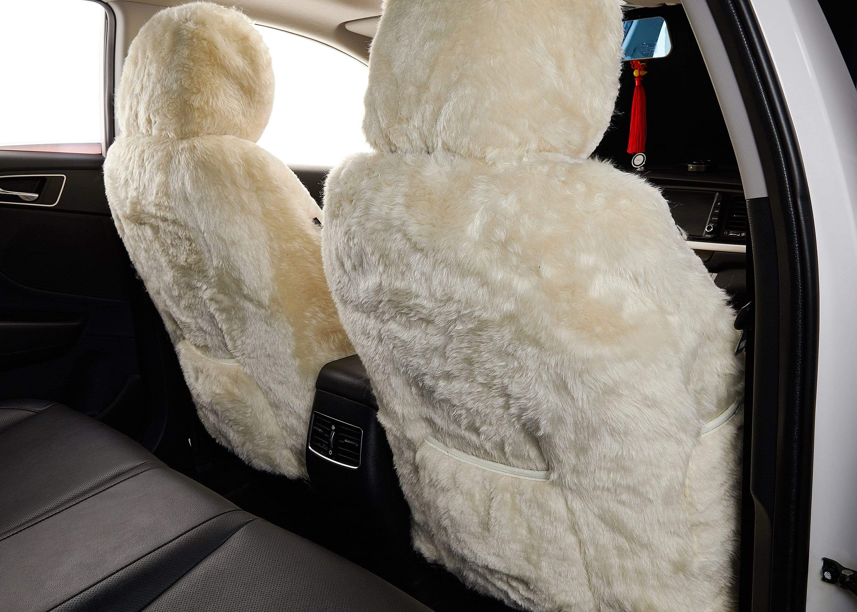 TARRAMARRA® Sheepskin Car Seat Covers Tarramara Twin Pack