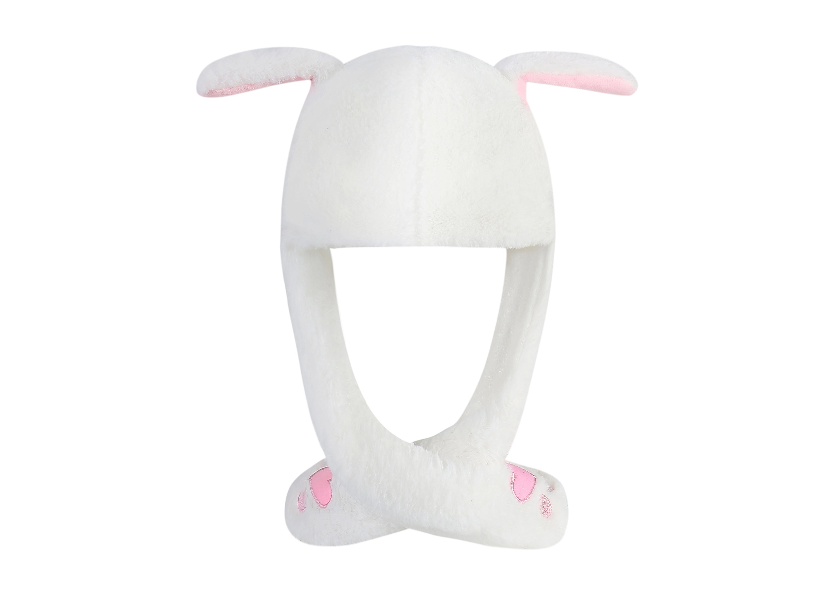 Moving Ear Bunny Plush Hat