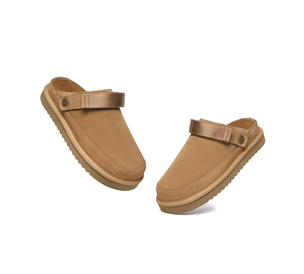 EVERAU® Adjustable Strap Slip-on Flat Sandal Slippers Sierra