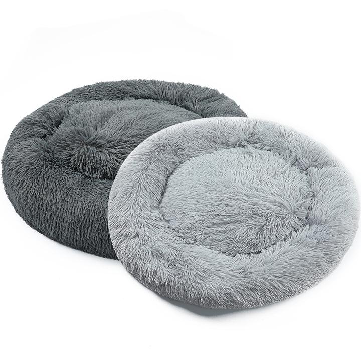 Pet Dog/Cat Soft Plush Round Cushion Bed 60cm