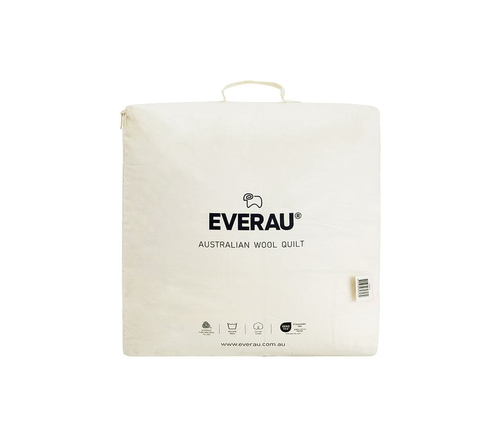 EVERAU® Luxury Australian Pure 100% Wool Quilt