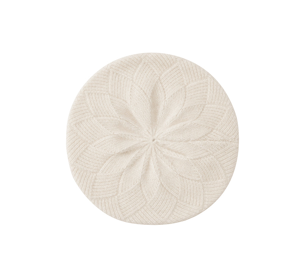 URBAN UGG® Wool Cashmere Blend Beret Hat Navine