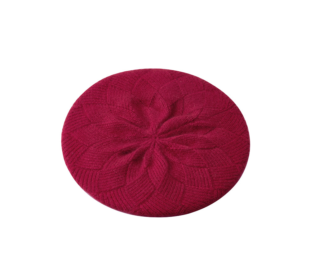URBAN UGG® Wool Cashmere Blend Beret Hat Navine