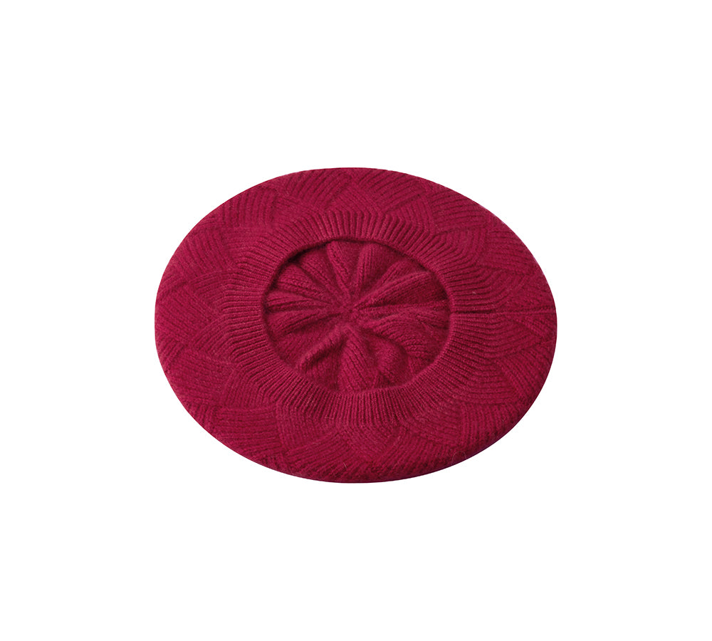 URBAN UGG® Wool Cashmere Blend Beret Hat Navine