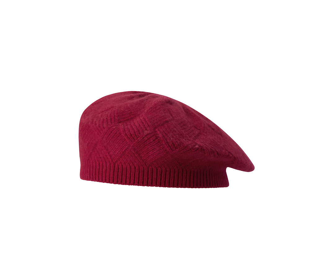 URBAN UGG® Wool Cashmere Blend Beret Hat Navine