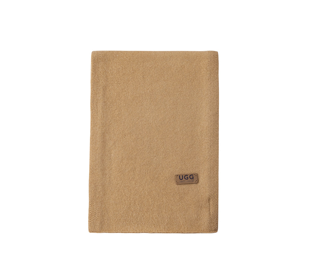 URBAN UGG® Wool Cashmere Blend Plain Scarf Auvin