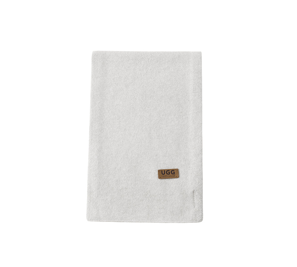 URBAN UGG® Wool Cashmere Blend Plain Scarf Auvin