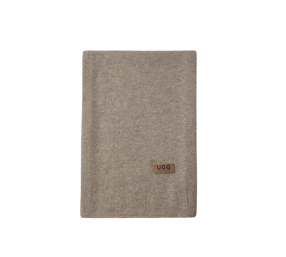 URBAN UGG® Wool Cashmere Blend Plain Scarf Auvin