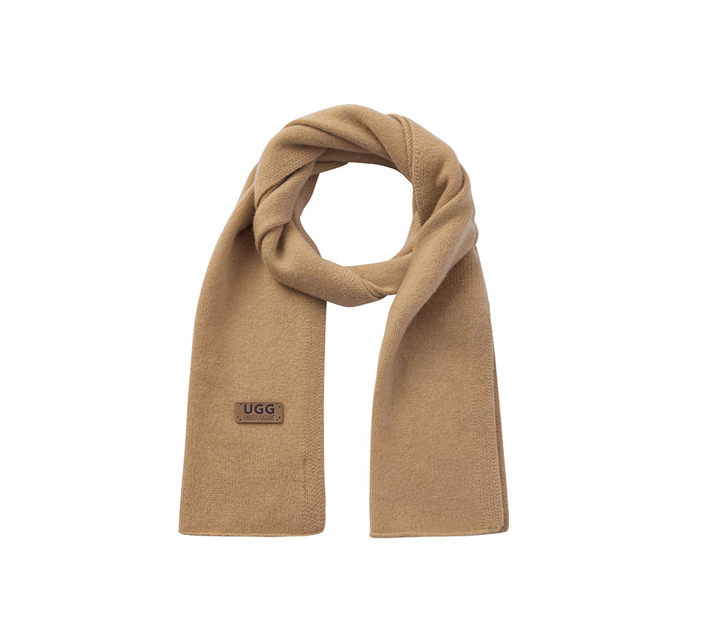 URBAN UGG® Wool Cashmere Blend Plain Scarf Auvin
