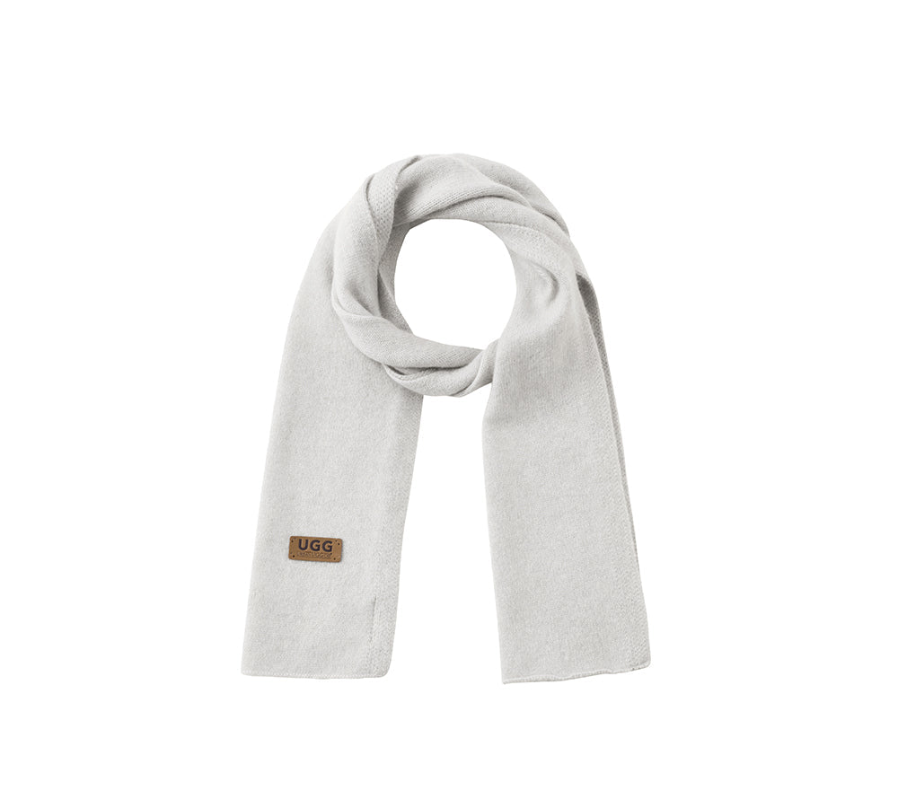URBAN UGG® Wool Cashmere Blend Plain Scarf Auvin